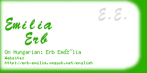 emilia erb business card